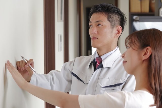 現地確認の様子